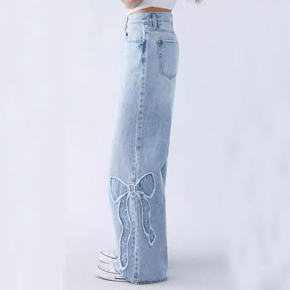 Butterfly Baggy Jeans